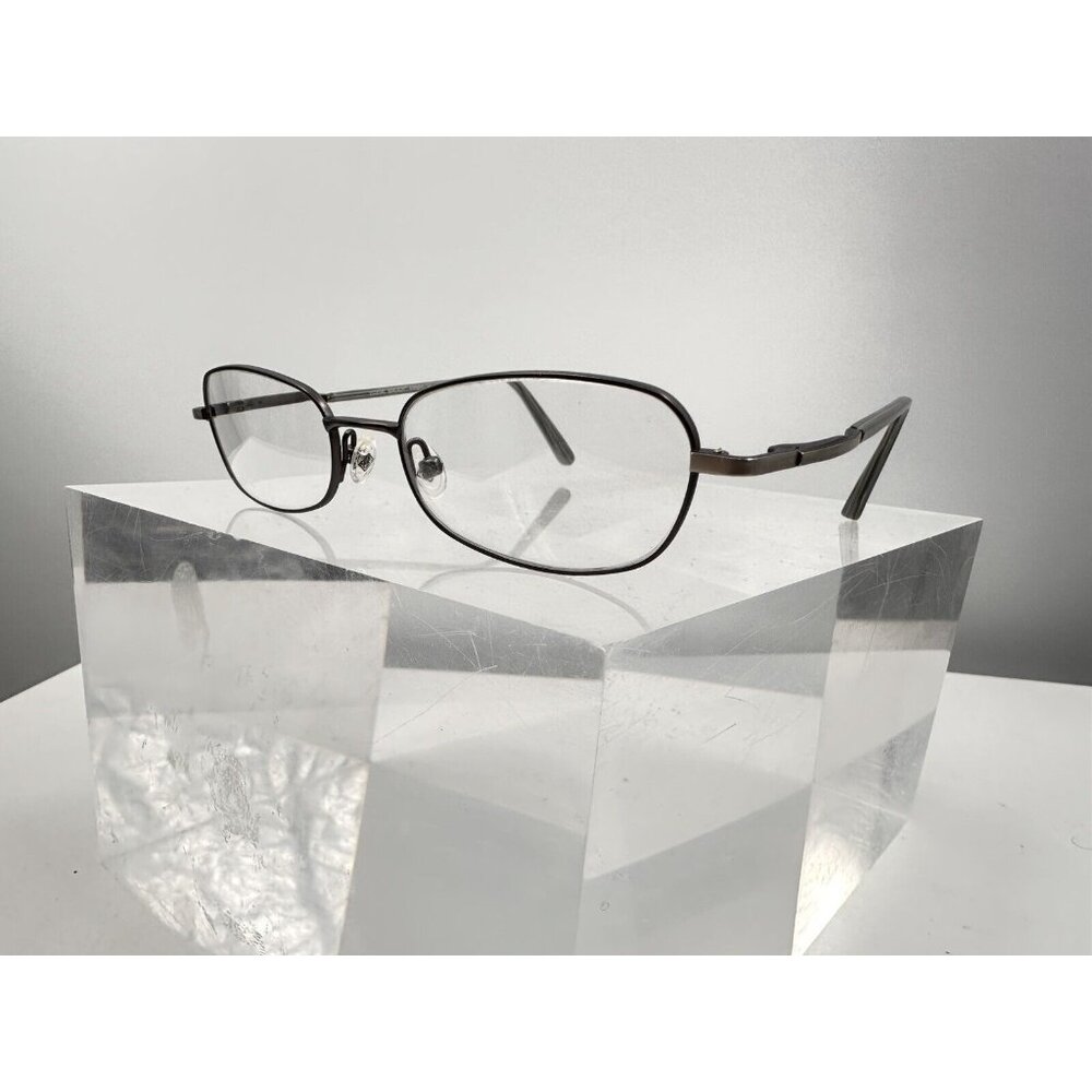 Eddie Bauer Arlington Granite Eyeglasses Frame Silver/gray 51-18–135 (LE-1) - Picture 2 of 11
